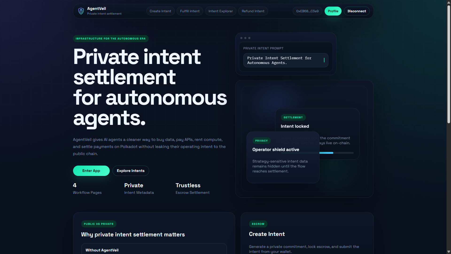 AgentVeil ZK Protocol