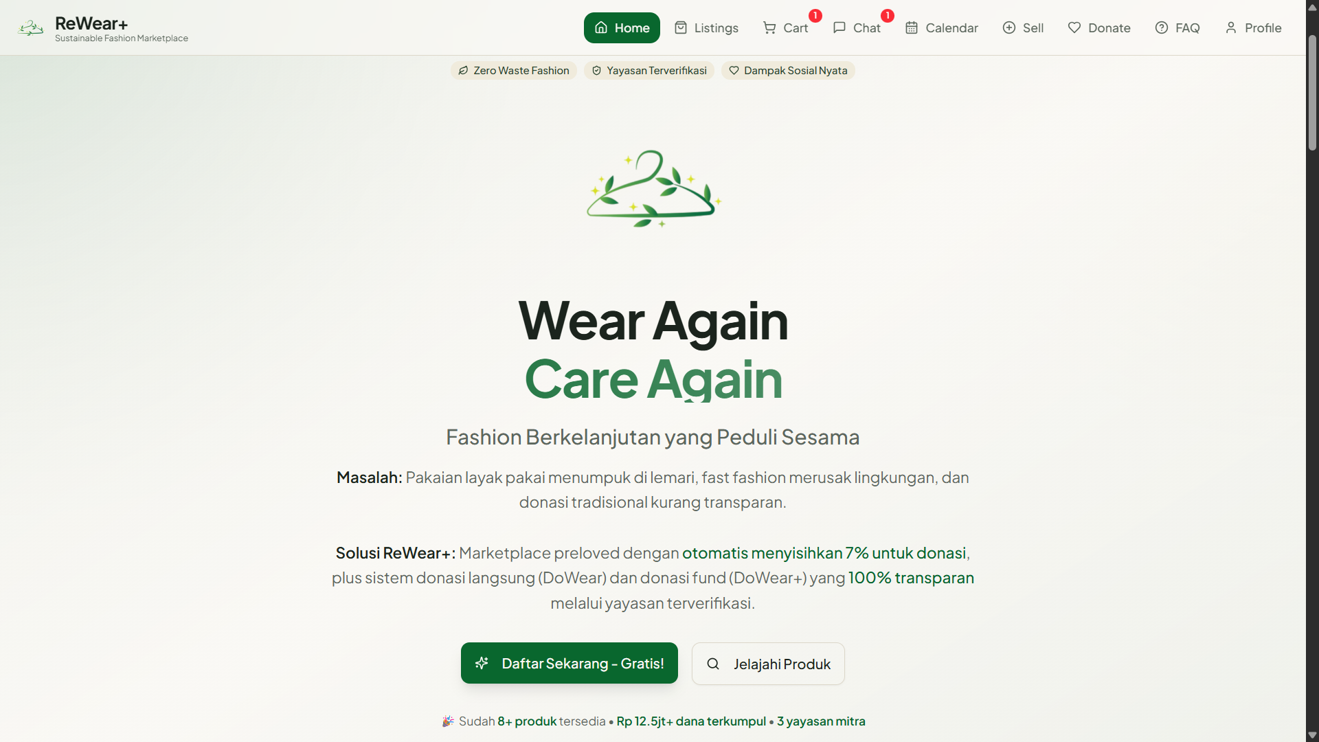Rewear+ Marketplace